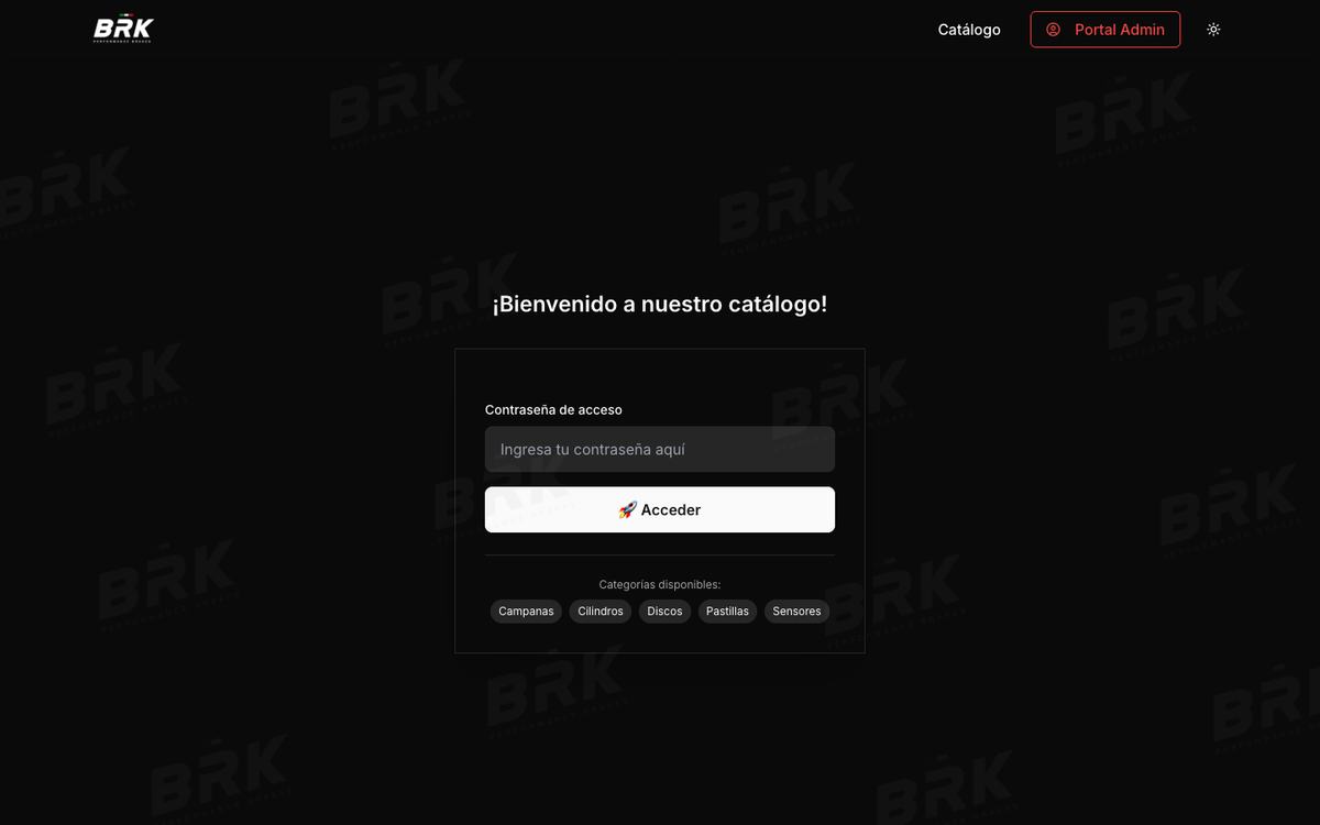 BRK Catálogo